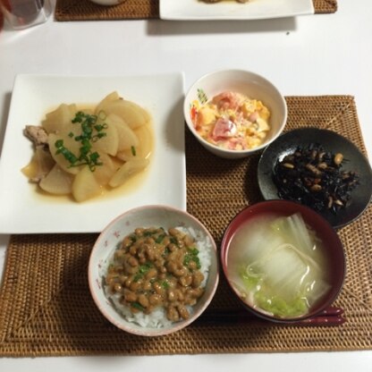 風邪を引いて喉が痛いという旦那の為に作ってみました。ほっとするお味でとても美味しかったです*\(^o^)/*旦那にも好評でした‼︎